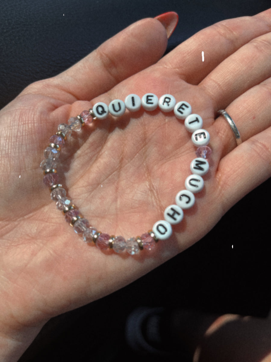 quiérete mucho bracelet